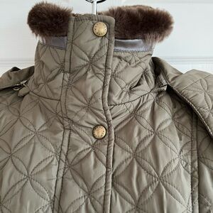 Marc New York Quilted Olive Green Women's Jacket -Small